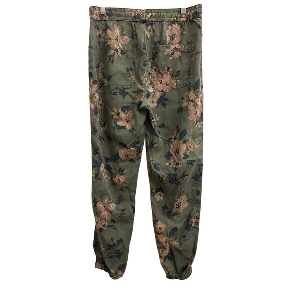 Anthropologie Boho Floral Print Pull-on Jogger Pants size S - Picture 2 of 9
